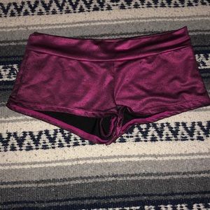 SOLD pink rave shorts
